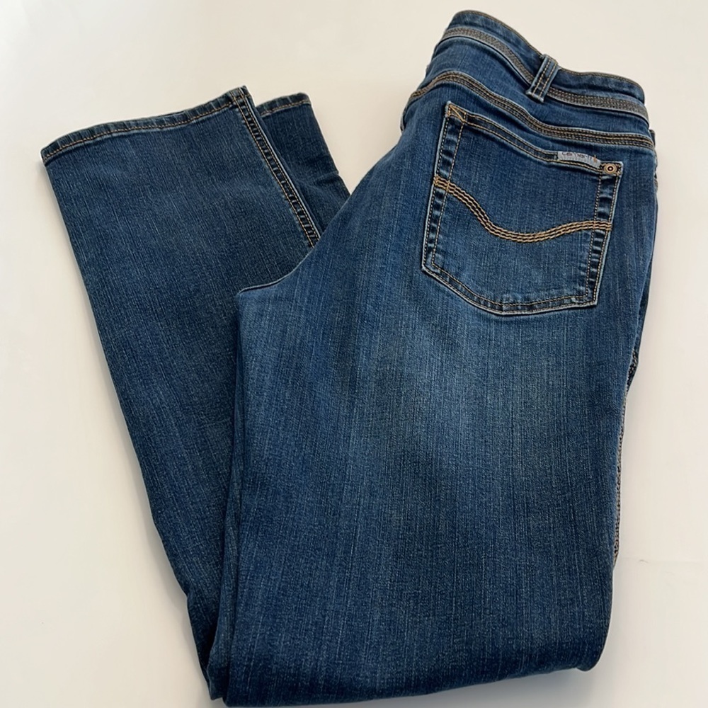 CARHARTT slim fit jeans size 14 straight leg has stretch - Picture 3 of 15